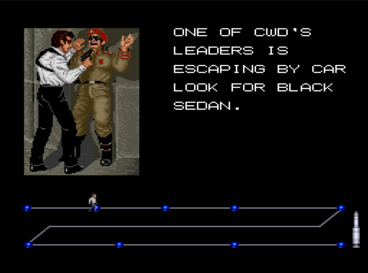 Secret Agent - геймплей игры Arcade